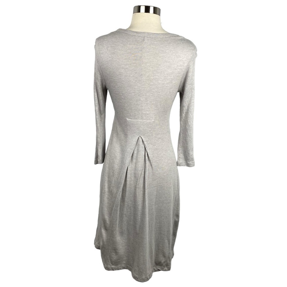 James Perse Gray Long Sleeve Dress Size 2 - Picture 2 of 7